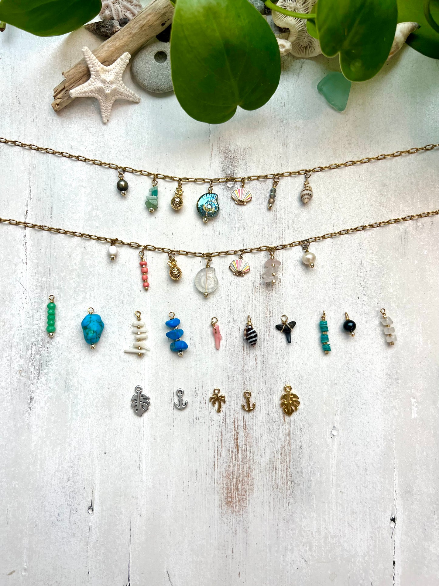 Treasures from the Sea Necklace || Build Your Own Charm Necklace