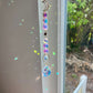 Crystal Prism Sun Catcher // Crescent Moon & Sun
