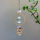 Crystal Prism Sun Catcher // Monstera Car Charm