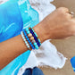 Royal Blue Jade Diffuser Bracelet