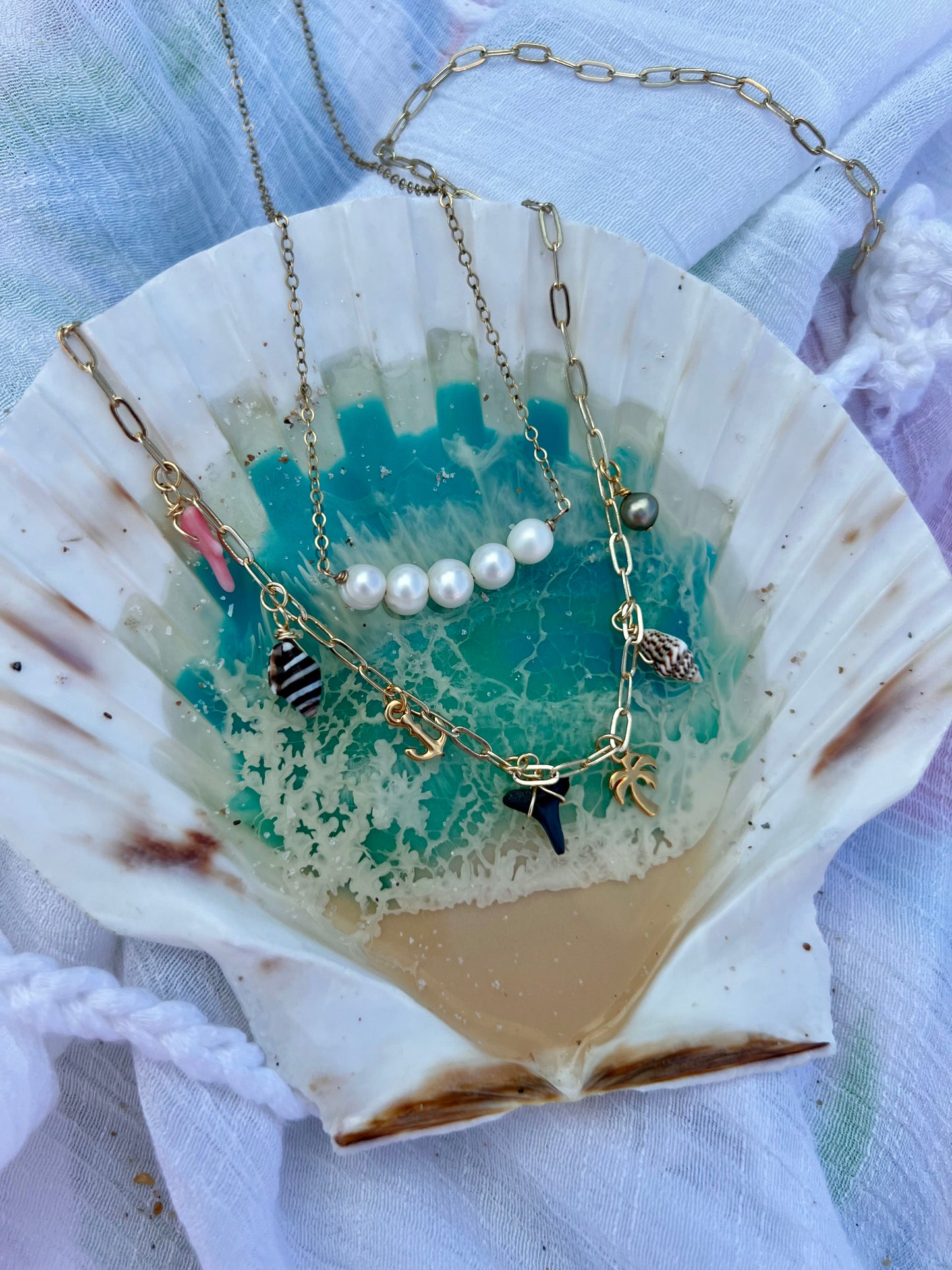 Treasures from the Sea Necklace || Build Your Own Charm Necklace