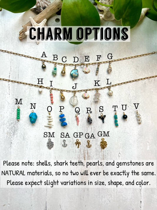 Treasures from the Sea Necklace || Build Your Own Charm Necklace