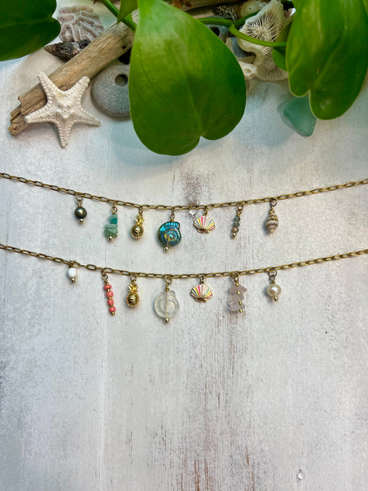 Treasures from the Sea Necklace || Build Your Own Charm Necklace