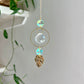 Crystal Prism Sun Catcher // Monstera Car Charm