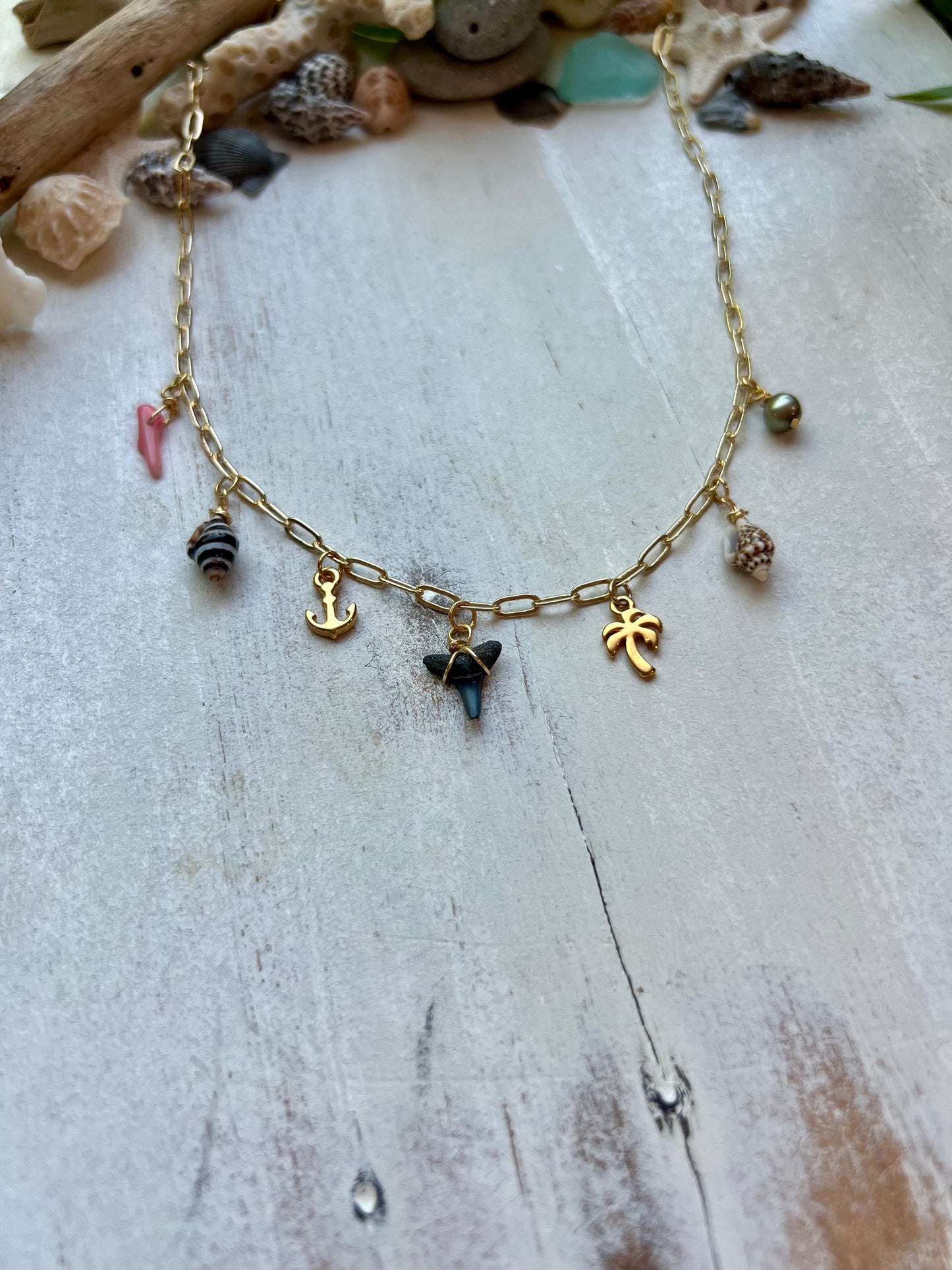 Treasures from the Sea Necklace || Build Your Own Charm Necklace