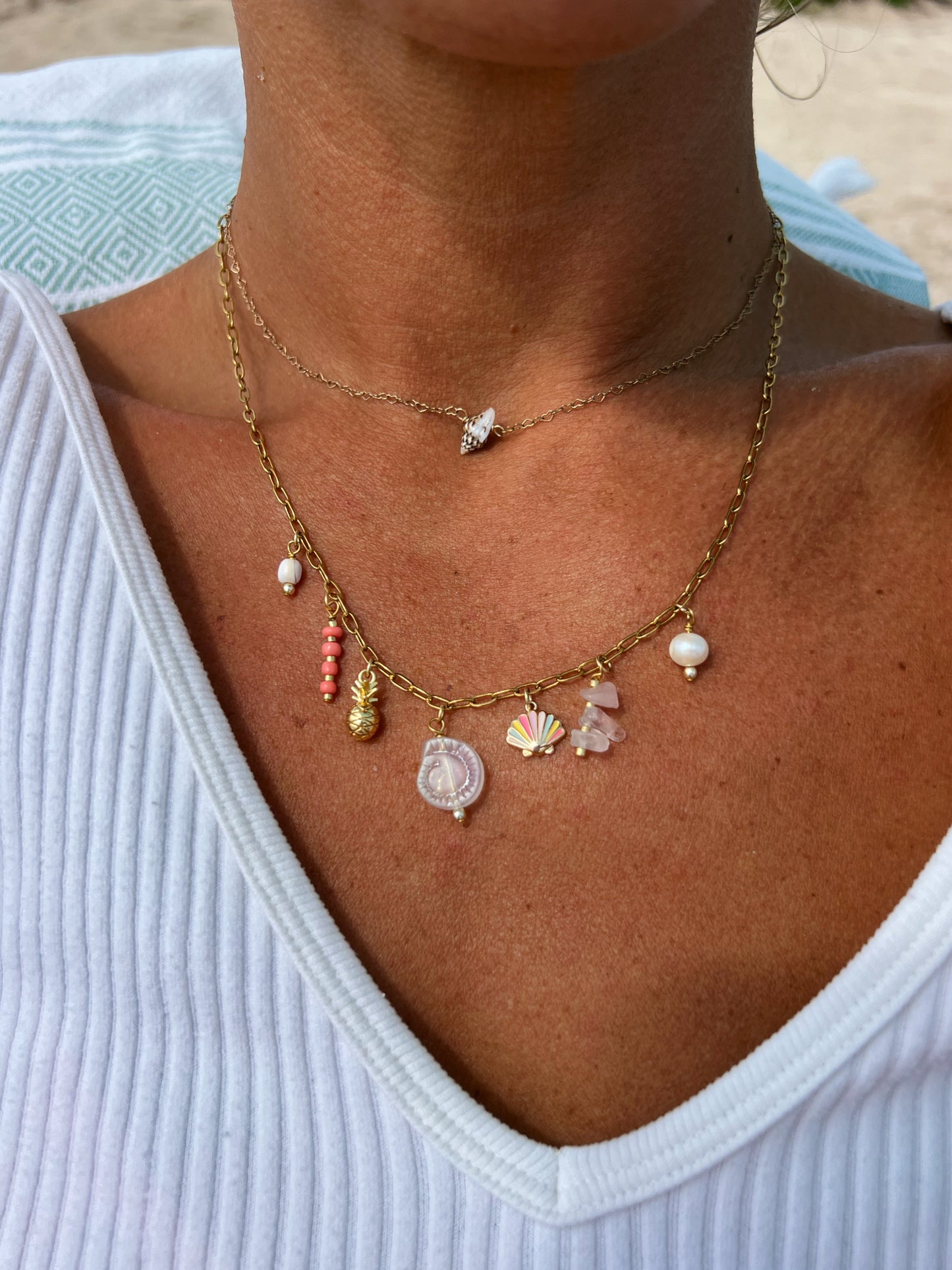 Treasures from the Sea Necklace || Build Your Own Charm Necklace