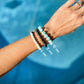 Matte Peach Jade Diffuser bracelet
