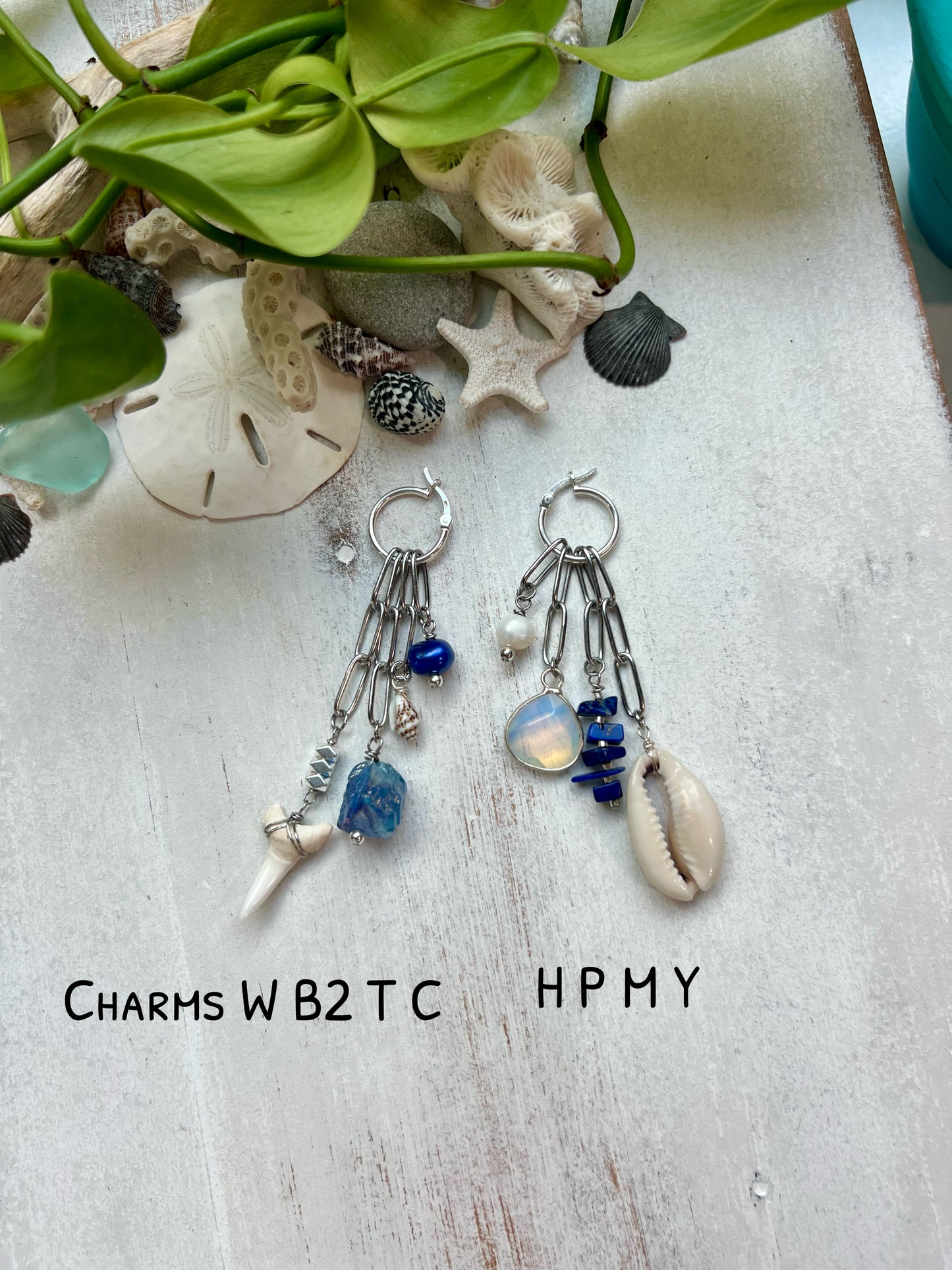 Silver Charm Hoop Earrings || Build Your Own Charm Earrings