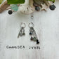 Silver Charm Hoop Earrings || Build Your Own Charm Earrings