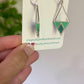 Mint Colorblock Seed Bead Earrings | Limited Edition