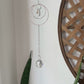 Crystal Prism Sun Catcher // Double Hoop