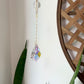 Crystal Prism Sun Catcher // Baroque Hoop