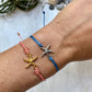 Waxed Cord Starfish bracelet
