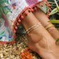 Seed bead Anklet