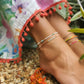 Seed bead Anklet