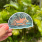 Tropical Surfer Waterproof Sticker