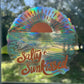 Salty & Sunkissed Logo Suncatcher / Rainbow maker decal