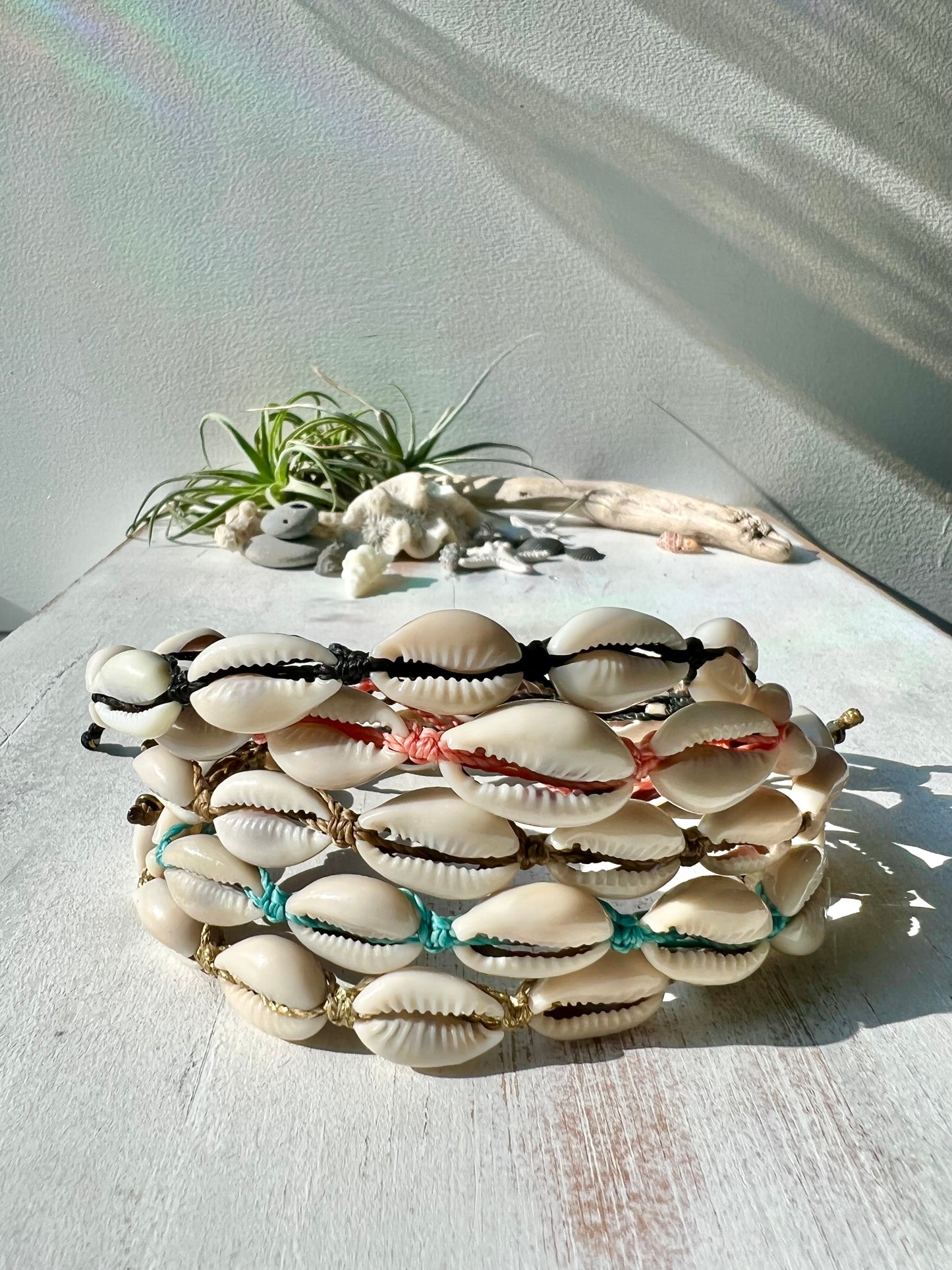 Cowrie Shell Beach Anklet