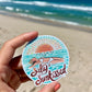 Salty & Sunkissed Logo Waterproof Sticker