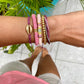 Pastel Rainbow Heishi Bracelet