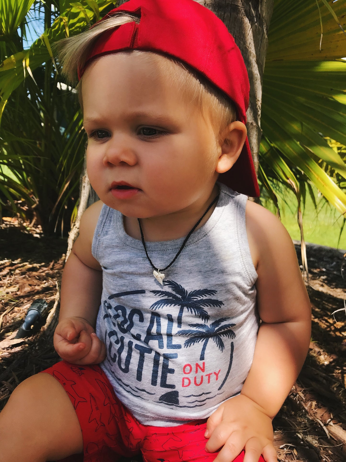 Boys Shark Tooth Necklace